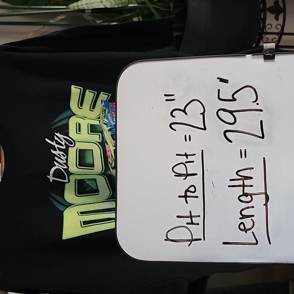 Gildan Dusty Moore Racing  Swanton Ohio Screenprint Short Sleeve Tshirt Black XL - Picture 9 of 11